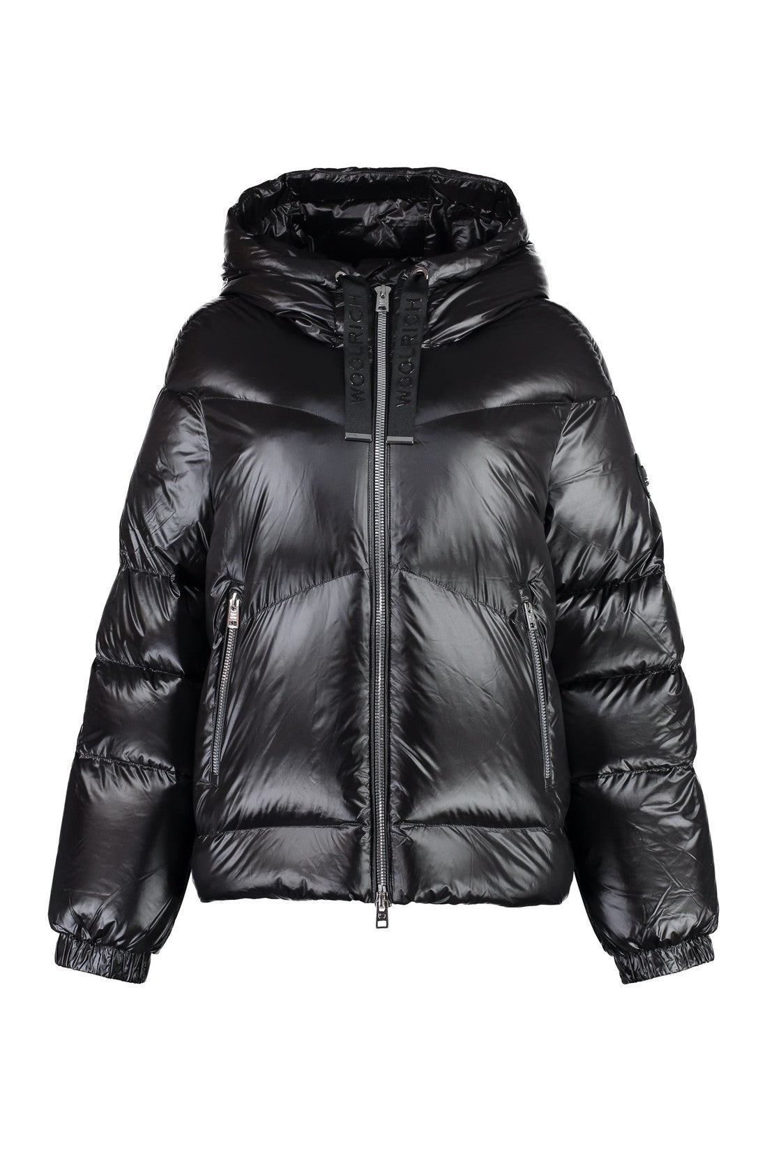 Woolrich-OUTLET-SALE-Aliquippa hooded nylon down jacket-ARCHIVIST