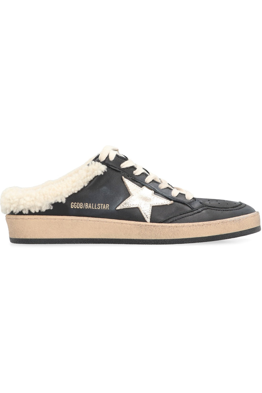 Golden Goose-OUTLET-SALE-Ball Star leather mules-ARCHIVIST
