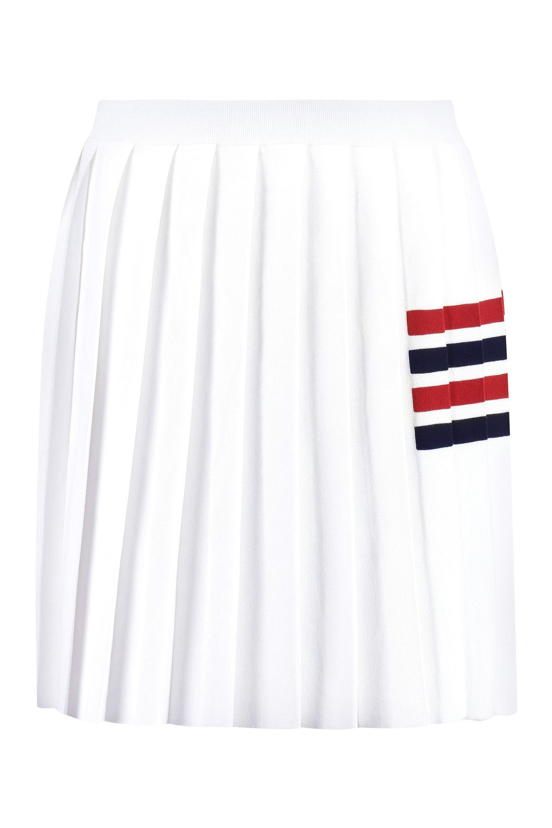 Thom Browne-OUTLET-SALE-Pleated knitted skirt-ARCHIVIST