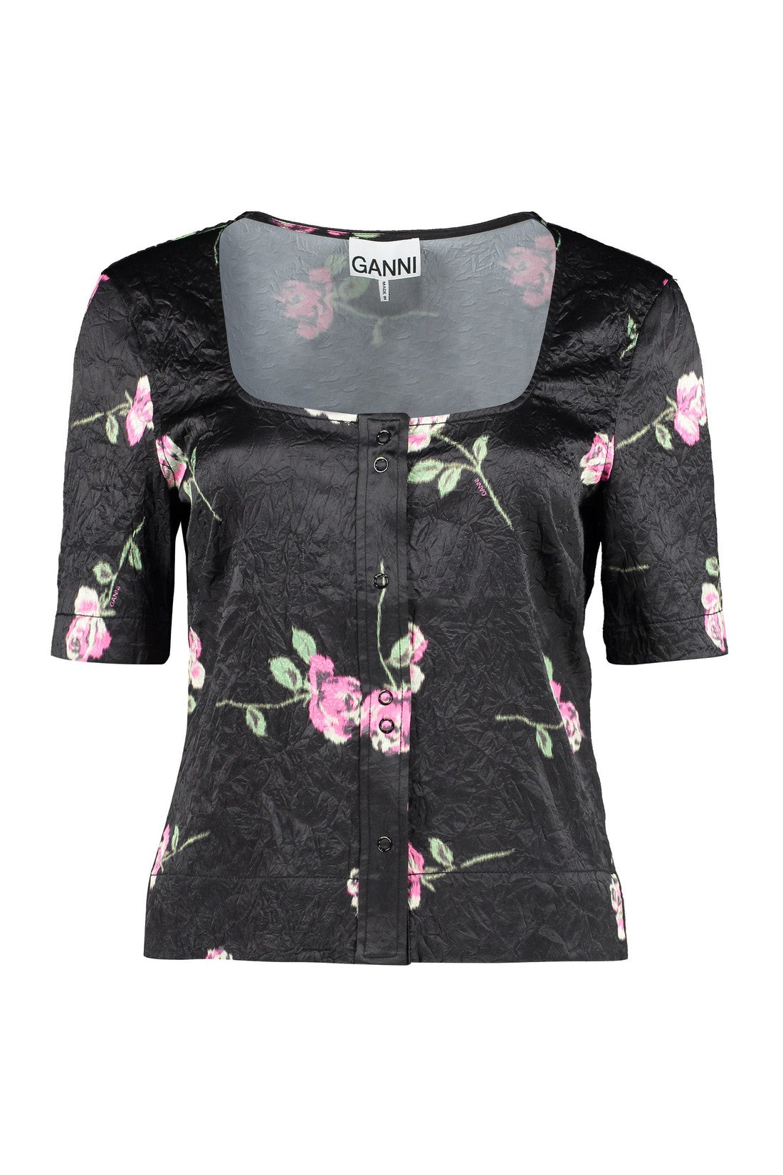 GANNI-OUTLET-SALE-Print blouse-ARCHIVIST