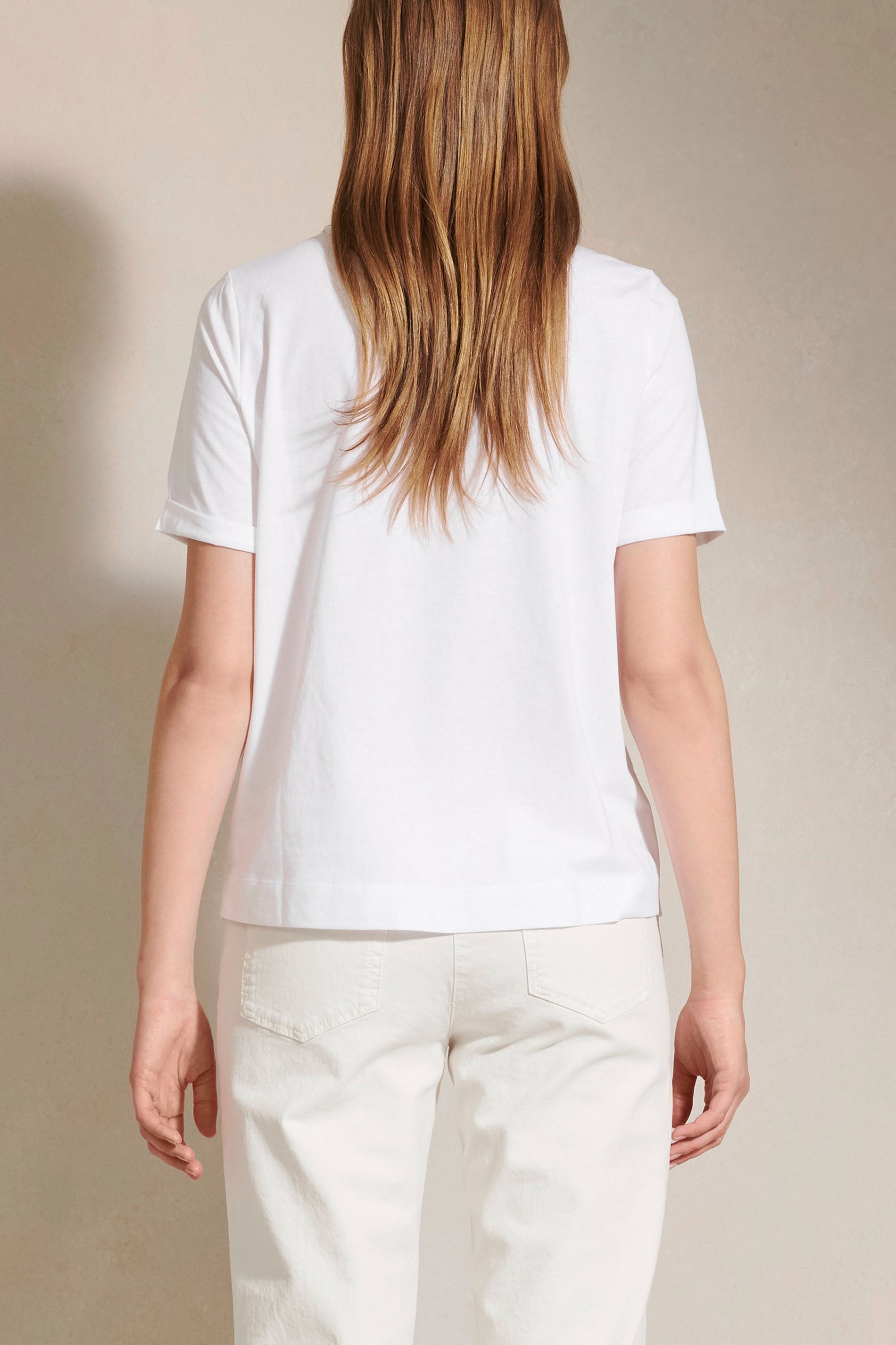 LUISA CERANO-OUTLET-SALE-Shirt mit Print & Stickerei-Shirts-by-ARCHIVIST