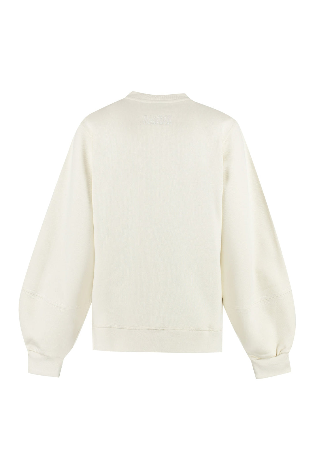 GANNI-OUTLET-SALE-Software Isoli cotton sweatshirt-ARCHIVIST