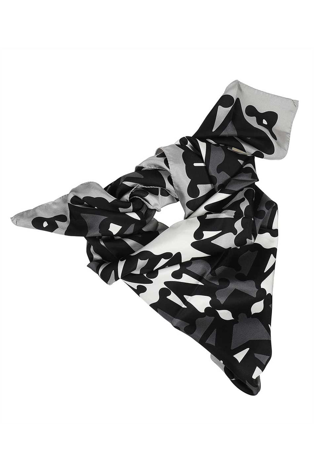 Max Mara-OUTLET-SALE-Stop silk scarf-ARCHIVIST