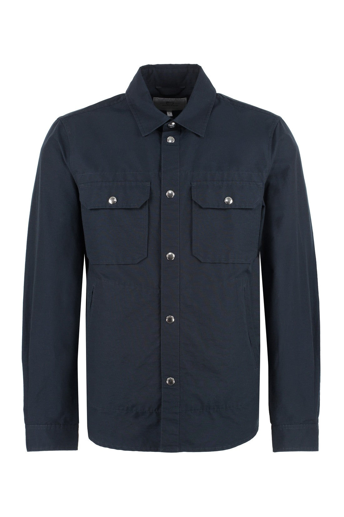 Woolrich-OUTLET-SALE-Technical fabric overshirt-ARCHIVIST