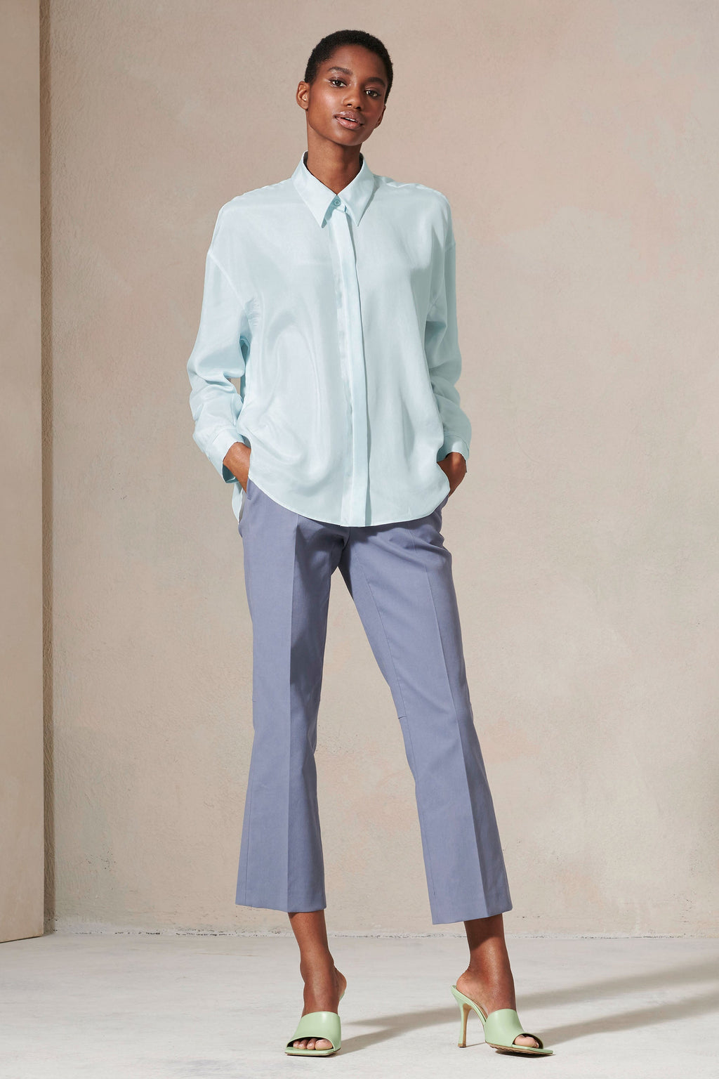 LUISA CERANO OUTLET SALE silk shirt blouse ARCHIVIST
